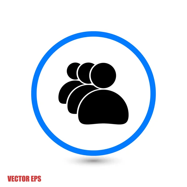 Business men icon — Stock Vector