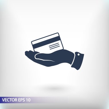 banka kredi kartı simgesi