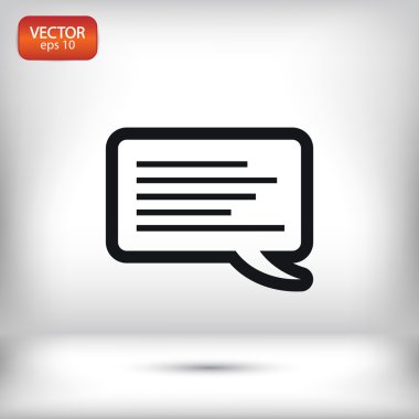 Düz tasarım Simge iletişim