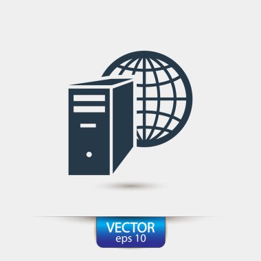 bilgisayar sunucusu simgesi