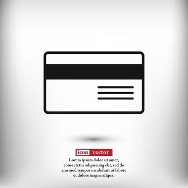 banka kredi kartı simgesi