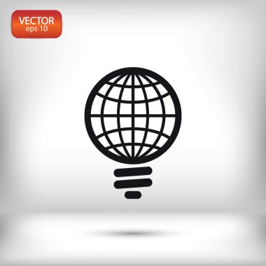 küresel ampul simgesi