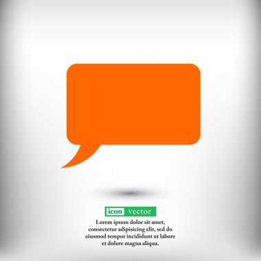 konuşma balonu simgesi