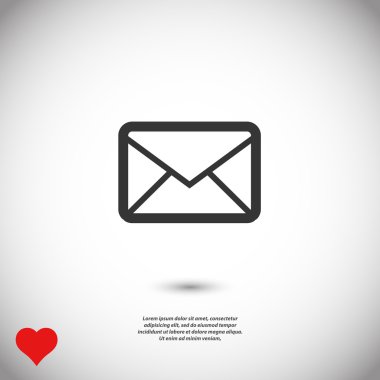 zarf e- posta simgesi