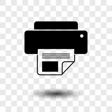 Yazıcı simgesi tasarım