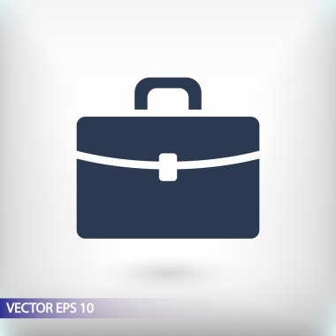 Evrak Çantası'nı düz tasarım simgesi