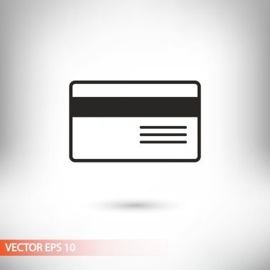 banka kredi kartı simgesi