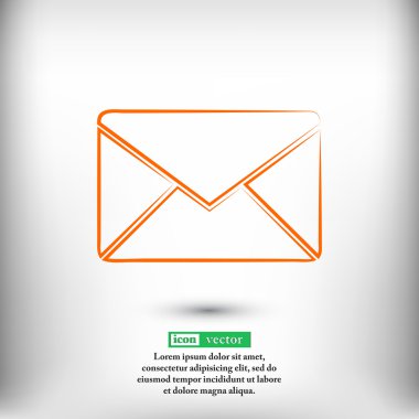 zarf e- posta simgesi