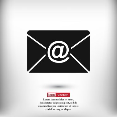 zarf e- posta simgesi