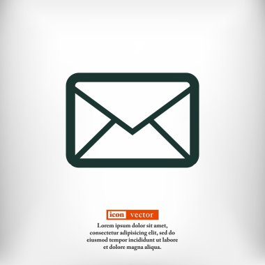 zarf e- posta simgesi