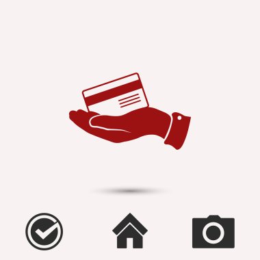 banka kredi kartı simgesi