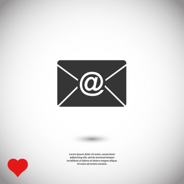 zarf e- posta simgesi