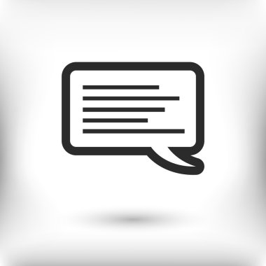 Düz tasarım Simge iletişim