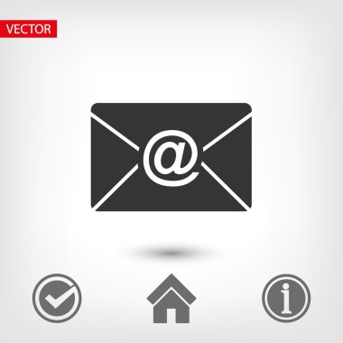 zarf e- posta simgesi