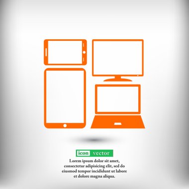 elektronik cihazların bir dizi