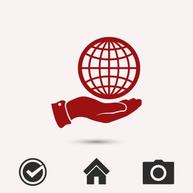 Küre simgesi tasarım