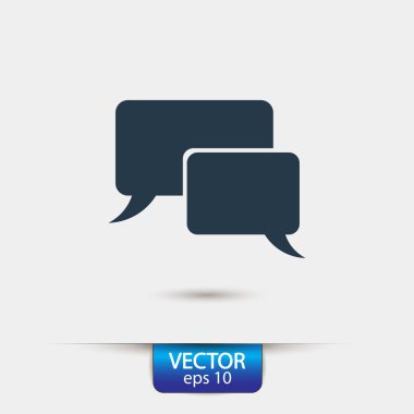 konuşma balonları simgesi