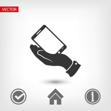 Smartphone el simgesi