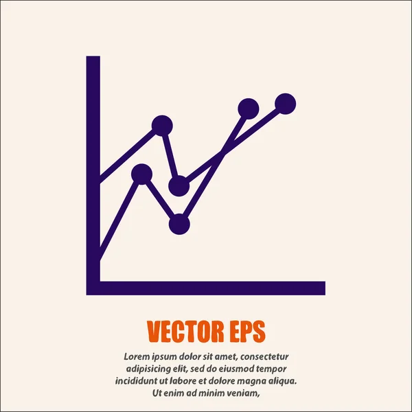 Infografik, Diagrammsymbol — Stockvektor