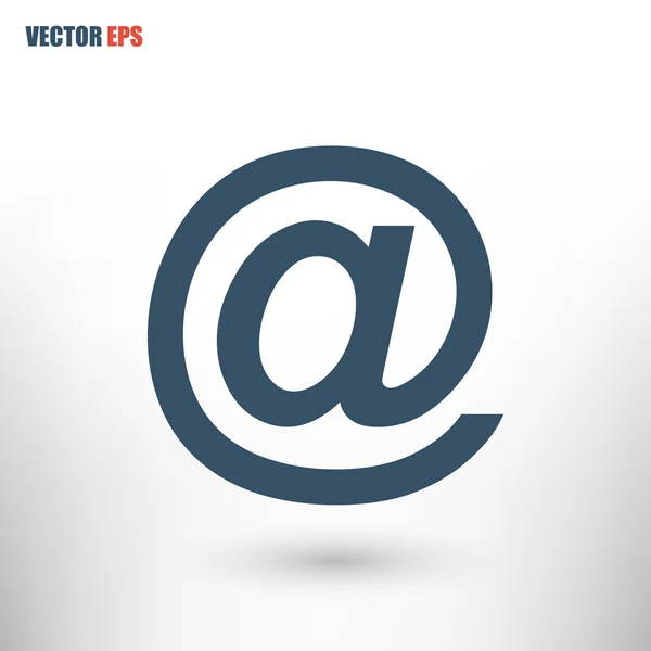 Icono de Internet por correo electrónico — Vector de stock