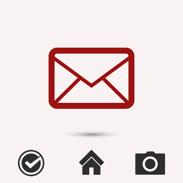 Pictogram envelop post — Stockvector