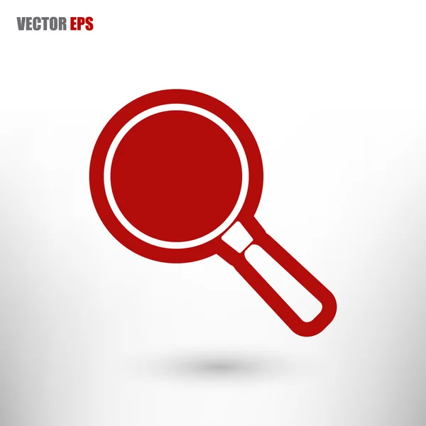 Search flat design icon — Stock Vector