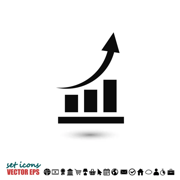 Infografik, Diagrammsymbol — Stockvektor