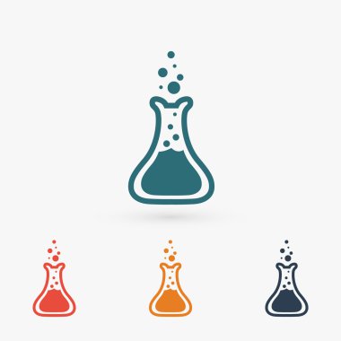 laboratuvar cam simgesi