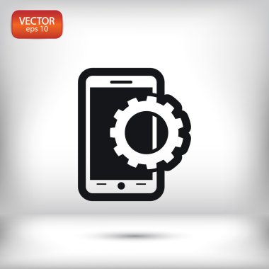 Mobil akıllı telefon simgesi