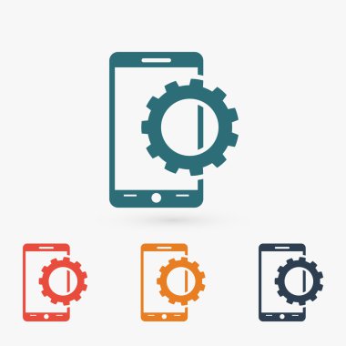 Mobil akıllı telefon simgesi