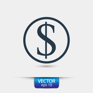 para simgesi illüstrasyon.