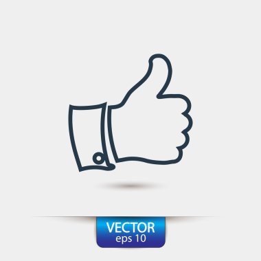 Başparmak gibi simgesi