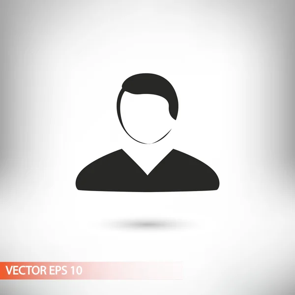 Man icon illustration — Stock Vector