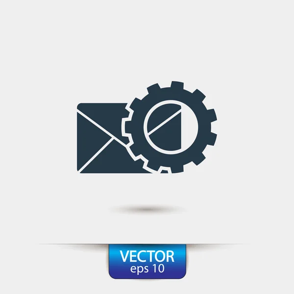 Sobre icono de correo — Vector de stock