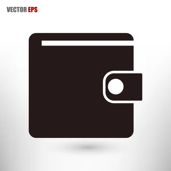 Diseño de icono de cartera — Vector de stock