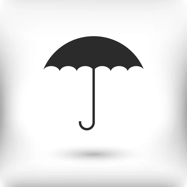 Ilustração ícone guarda-chuva —  Vetores de Stock