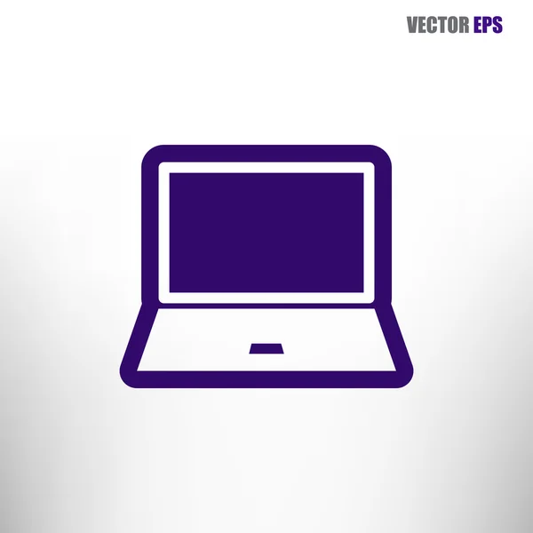 Laptop icon illustration. — Stock Vector