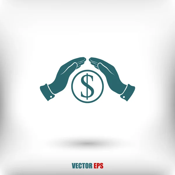Save money icon — Stock Vector