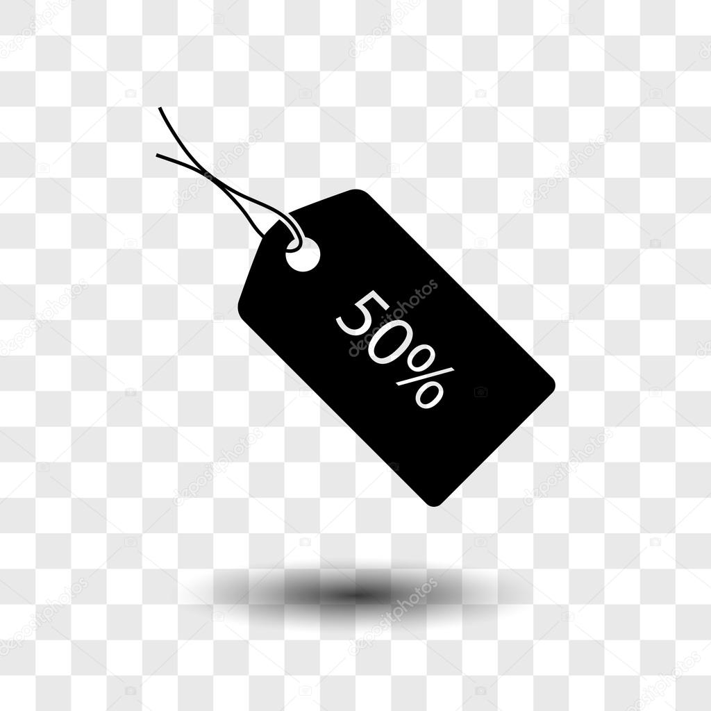 50% OFF tag icon — Stock Vector © Best3d #93047532