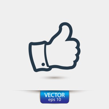 Başparmak gibi simgesi