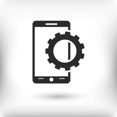 Mobil akıllı telefon simgesi