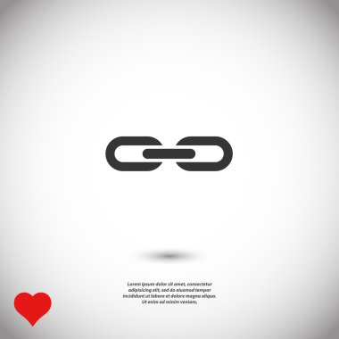 zincir bağlantı simgesi