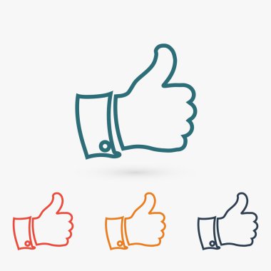 Başparmak gibi simgesi