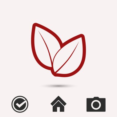 ağaç yaprakları simgesi