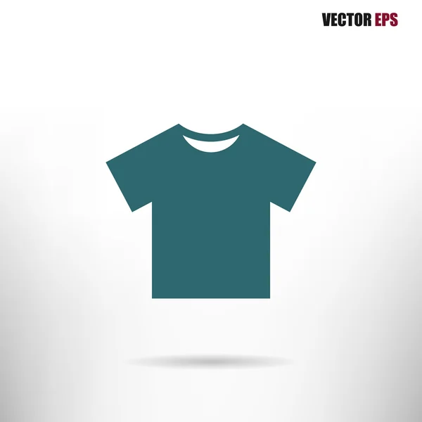 Tshirt Flat ikonen — Stock vektor