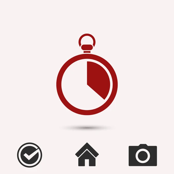 Stopwatch pictogram ontwerp — Stockvector