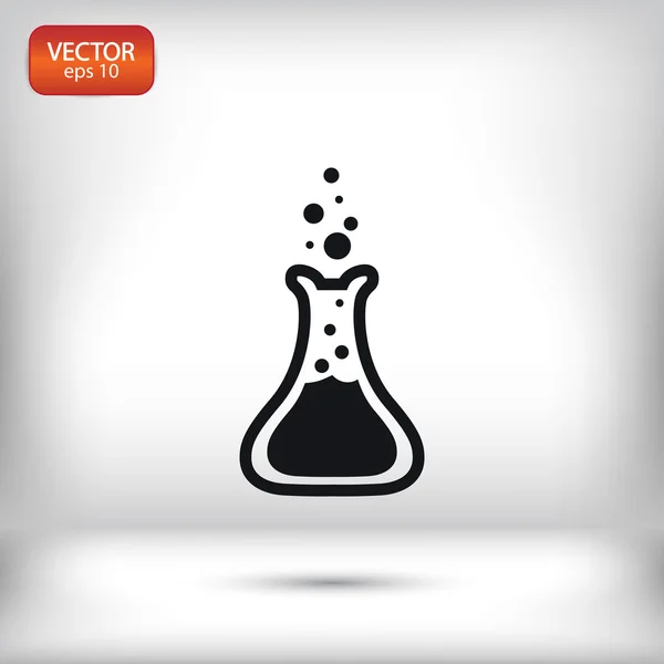 Laboratory glass  icon — Stock Vector