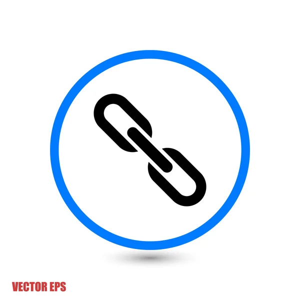 Icono de eslabón — Vector de stock