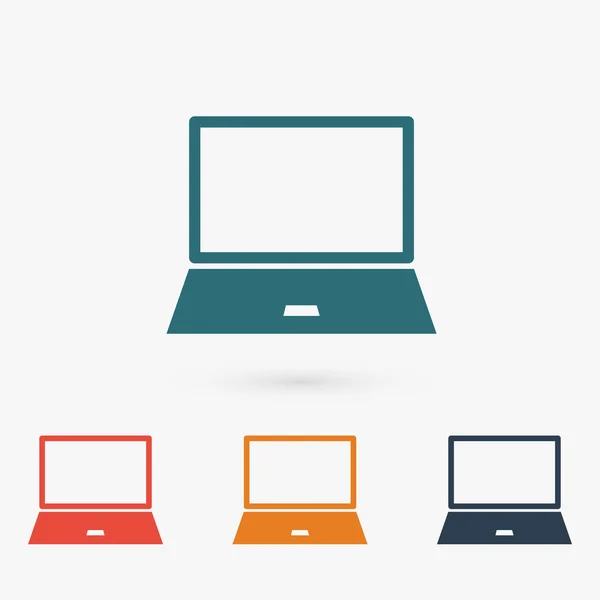 Laptop icon illustration. — Stock Vector