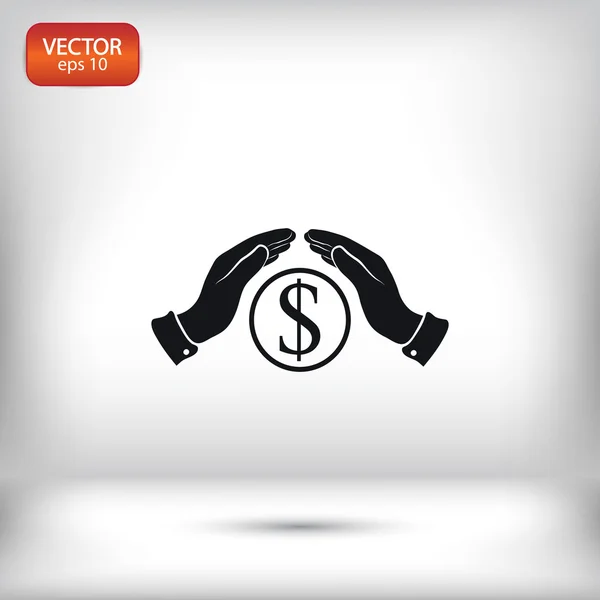 Save money icon — Stock Vector